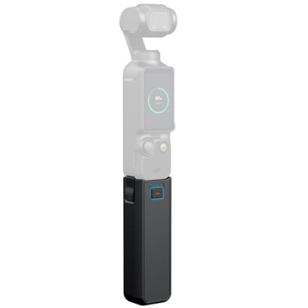 SmallRig 6713 - uchwyt powerbank z mini statywem do DJI Osmo Pocket 3 / 4 / 4P - przykład użycia
